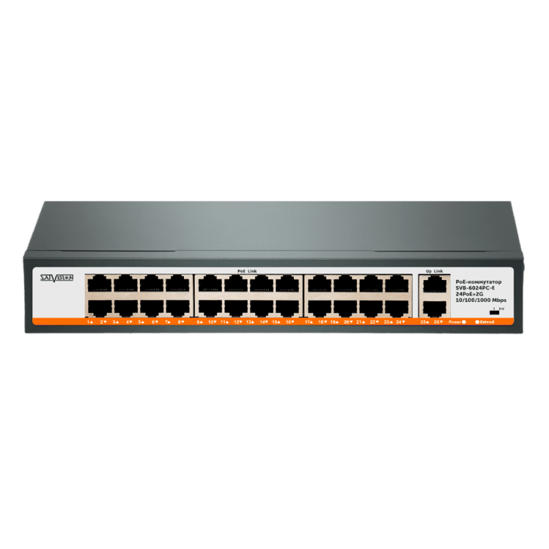 Коммутатор 24-х портовый PoE SVB-6024PC-E