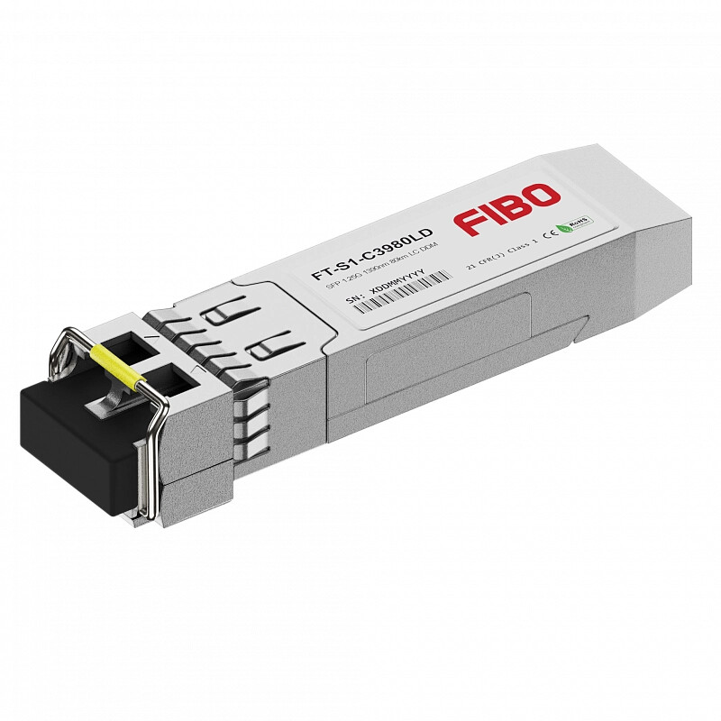 FIBO FT-S1-C3980LD модуль SFP CWDM, 1.25 G, до 80 км, TX 1390 нм, LC, DDM