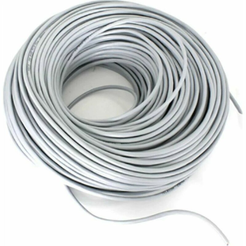 Кабель IRBIS UTP Кат.5e 4 пары, 0.50мм, медь, 24AWG, PVC 305м, серый, в коробке (IRB10001)