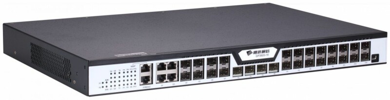 OLT BDCOM GP3600-16B с 16 портами GPON (SFP), 4 комбо-портами, 4хSFP, 4 SFP+, 2 БП АC