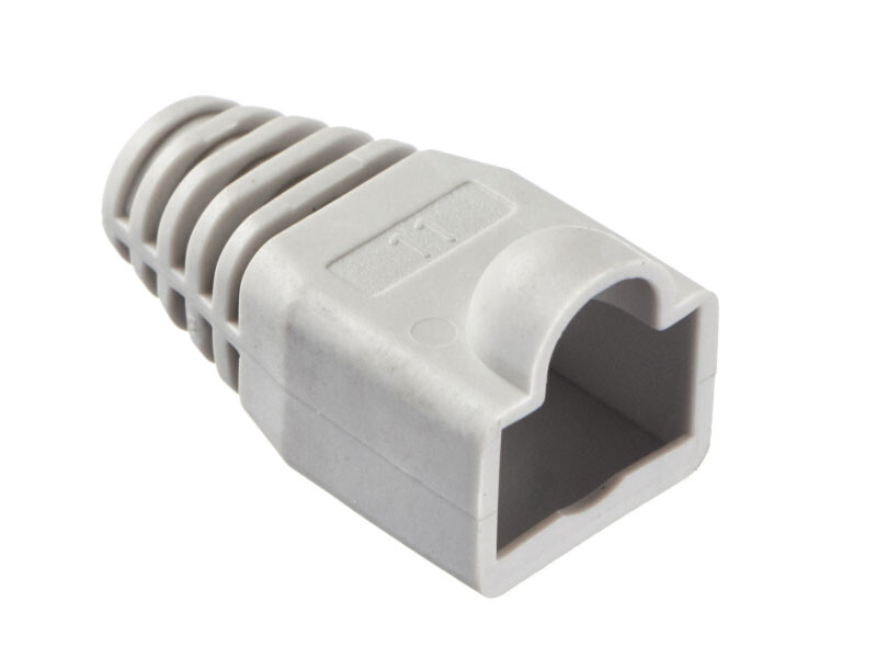 Изолирующий колпачок для RJ45 серый, 100шт