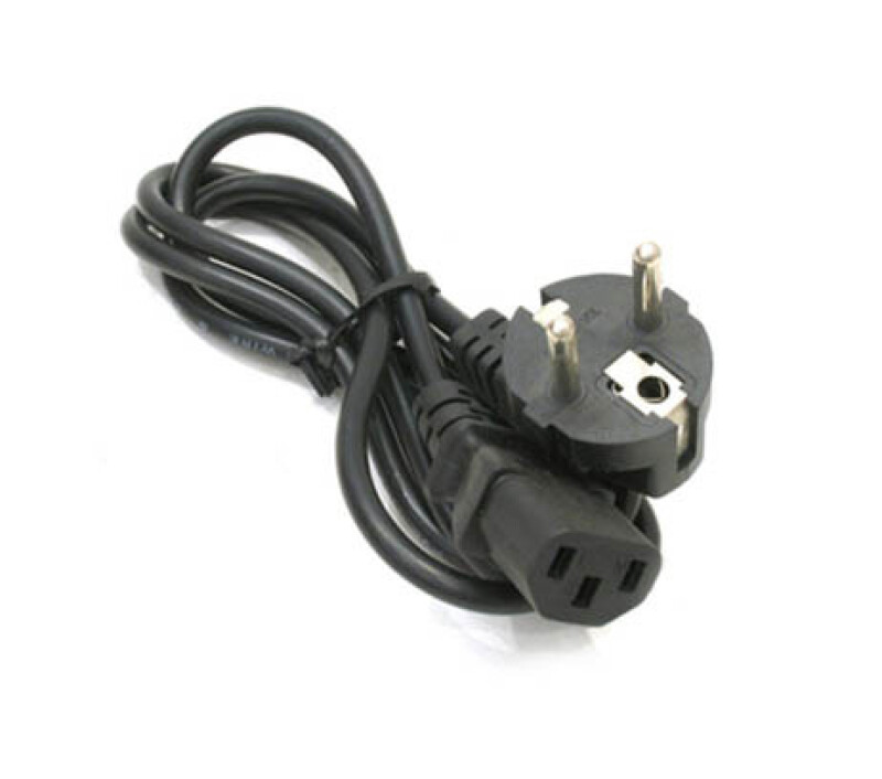 Шнур (кабель) питания с заземлением IEC 60320 C13/EU-Schuko, 10А/250В 5м R-10-Cord-C13-S-5