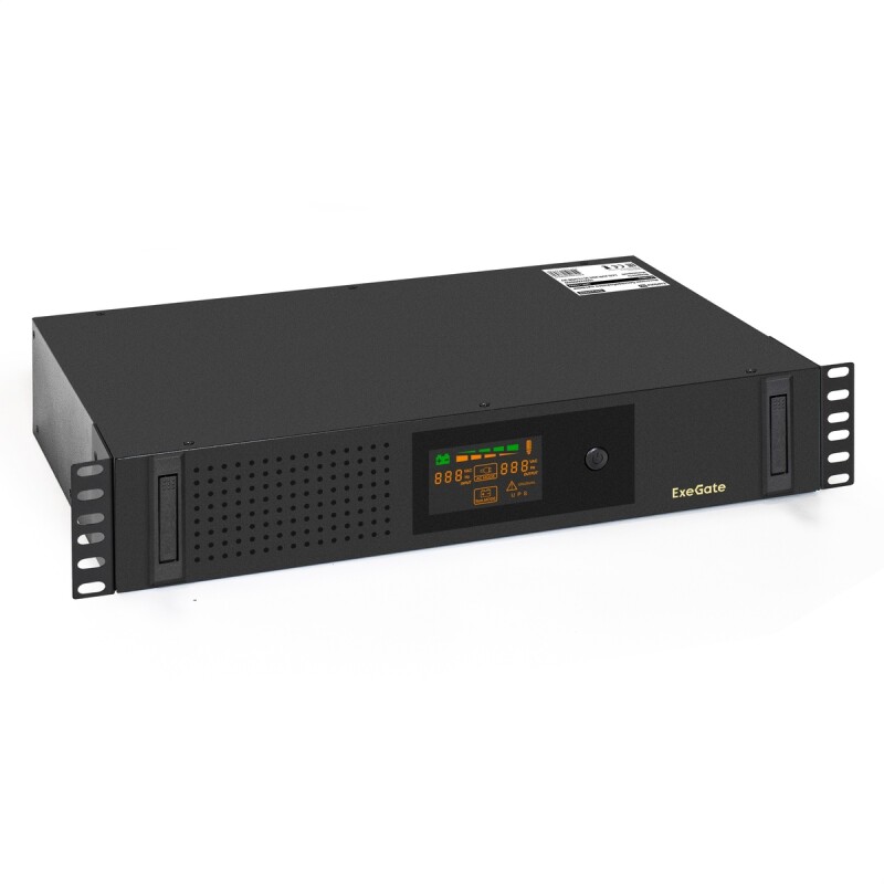 ИБП ExeGate ServerRM UNL-1000.LCD.AVR.2SH.3C13.USB.2U EX293850RUS