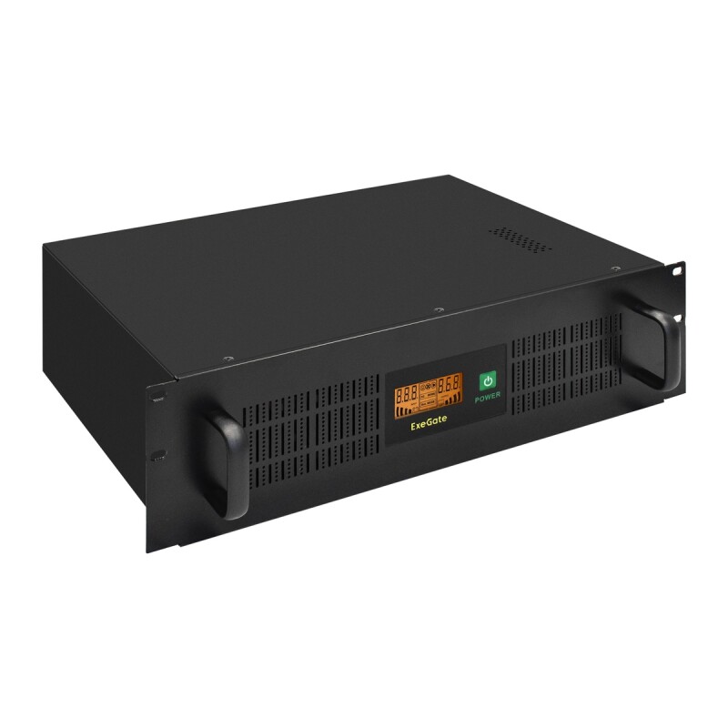 ИБП ExeGate ServerRM UNL-1500.LCD.AVR.2SH.4C13.RJ.USB.3U EX293056RUS