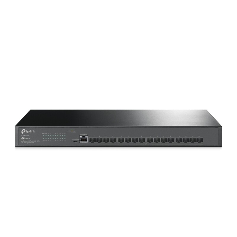 TL-SX3016F JetStream управляемый коммутатор уровня 2+ на 16 портов SFP+ 10GE