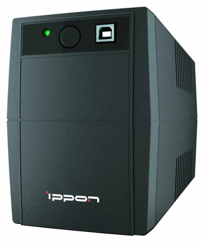 Источник бесперебойного питания Ippon Back Basic 1050S Euro 600Вт 1050ВА черный