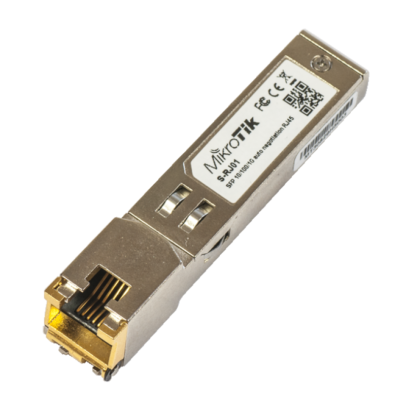 Медный SFP-модуль MikroTik S-RJ01