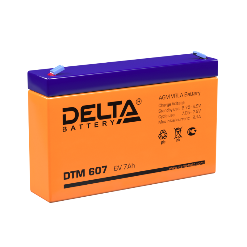 Аккумуляторная батарея DTM 607 DELTA