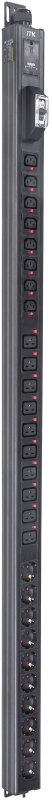 ITK BASE PDU вертикальный PV1102 33U 1 фаза 32А 10 розеток SCHUKO BS-PV60-10D-8C13-10C19-12