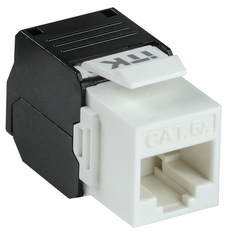 ITK Модуль Keystone Jack кат.6A UTP без инструмента TOOLLESS 180град CS1-1C6AU-T2