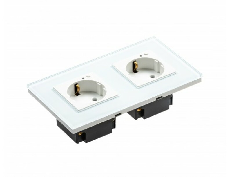 Розетка встраиваемая Sibling Powerswitch-W2, белая