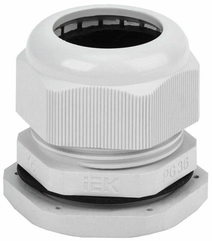 Сальник PG 36 диаметр проводника 24-32мм IP54 IEK YSA20-32-36-54-K41