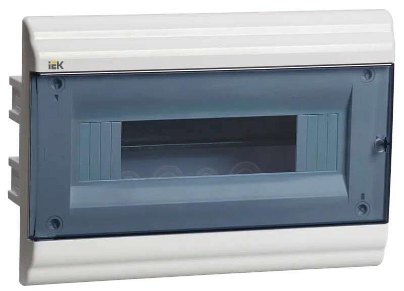 Корпус пластиковый ЩРВ-П-12 модулей встраиваемый белый IP41 IEK MKP82-V-12-41-10