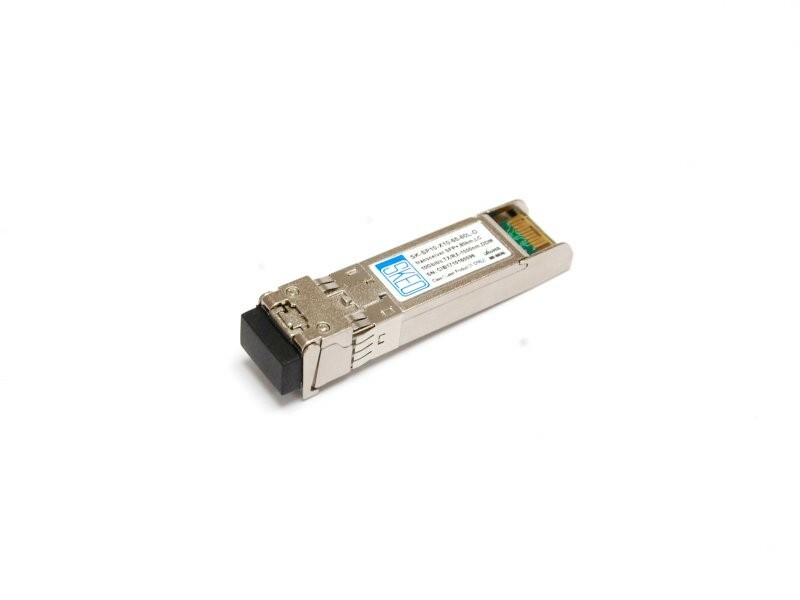 Модуль оптический CWDM SFP+, 10 Гбит/с, 1550 нм, 16 дБ, LC, DDM. SK-SP10-C10-55-40L-D