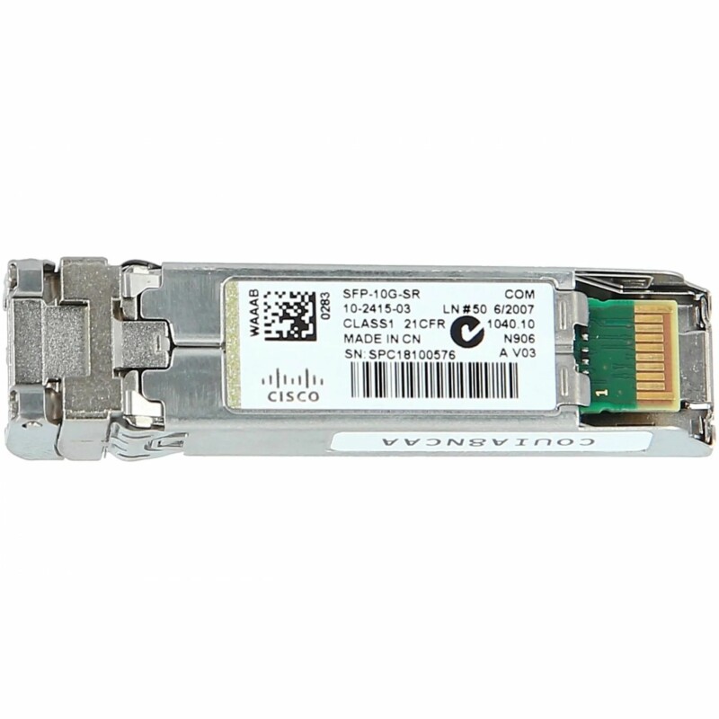 Модуль оптический SFP+ 10G, 300 м, TX/RX 850 нм, LC, DDM SFP-10G-SR