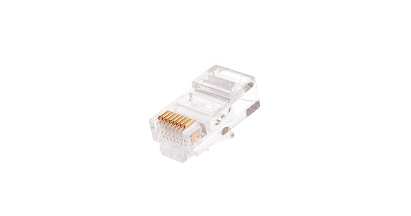 Коннектор NIKOMAX RJ45/8P8C под витую пару, Кат.5e (Класс D), 100МГц, NMC-RJ88RE06UD1-100