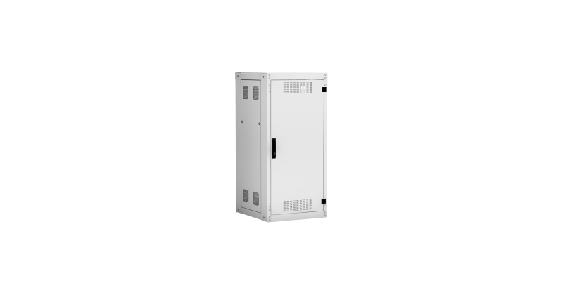Напольный шкаф NETLAN 19", 24U, мет. дверь, серый Ш600хВ1242хГ800мм, EC-FZ-246060-MMM-GY