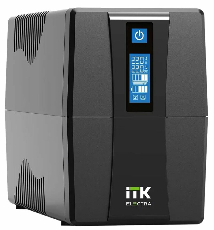 ITK ELECTRA ET ИБП 600ВА/360Вт с АКБ 1х7AH USB Schuko EET-0600VA-1-001-S
