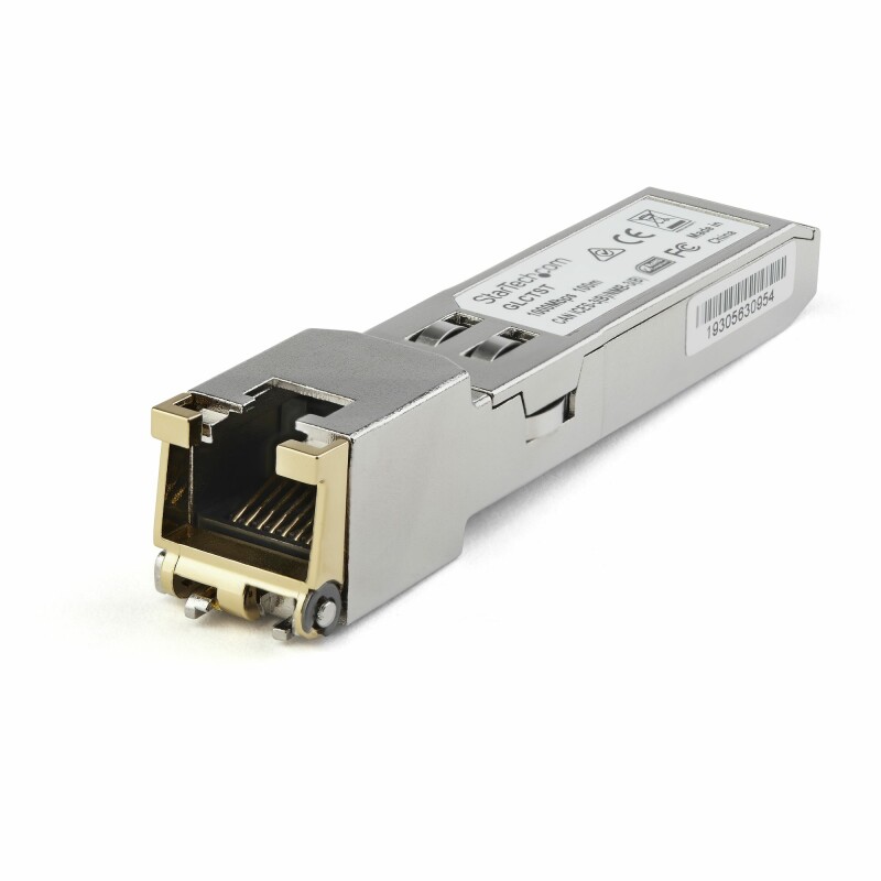 SFP-модуль медный SFP-1G-T SFP RJ-45, 1.25G, 100 м, cat 5E