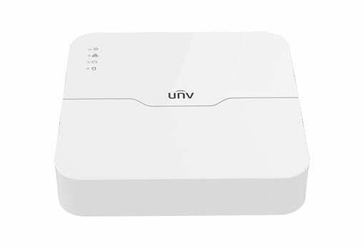 Видеорегистратор IP с 8-ю PoE портами 30W на каждый порт UNIVIEW NVR301-08LS3-P8-RU
