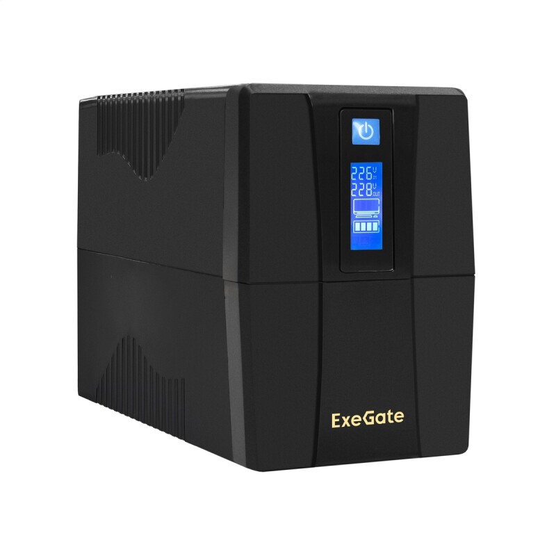 ИБП ExeGate SpecialPro Smart LLB-650.LCD.AVR.2SH.RJ.USB EP285581RUS