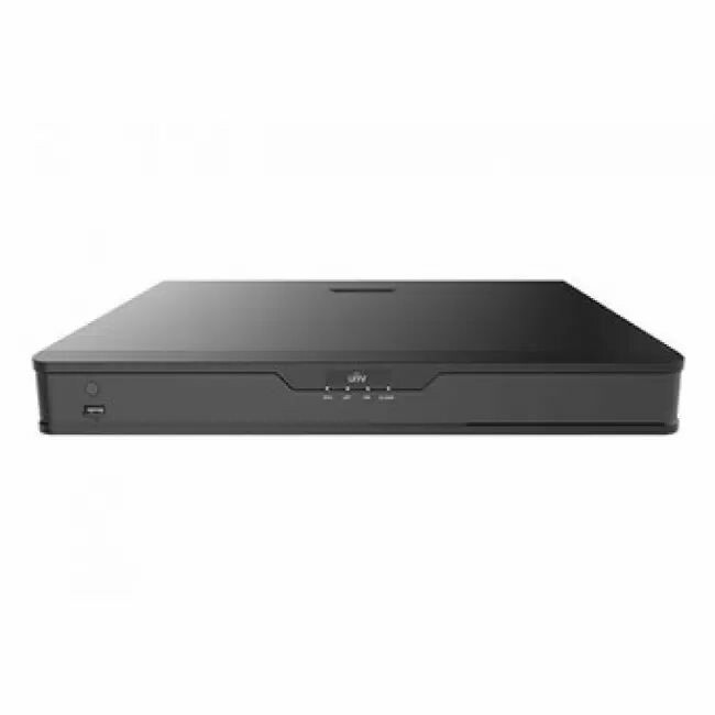 Uniview Видеорегистратор IP 9-ти канальный 4K; Входящий поток на запись до 320Мбит/с; NVR302-09E2