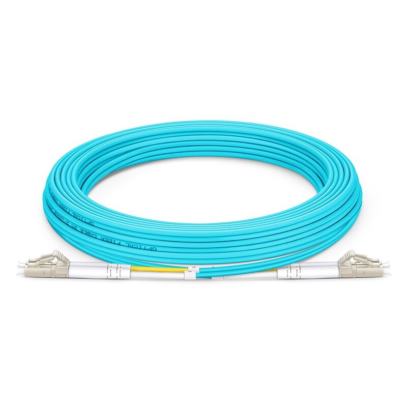 Патчкорд duplex LC/UPC-LC/UPC, MM OM3 3mm LSZH 5м