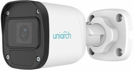 Видеокамера уличная IP UNIARCH4 Мп цилиндрическая с фиксированным объективом микрофонIPC-B124-APF28K
