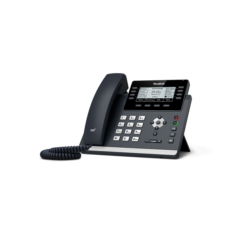 SIP-телефон Yealink SIP-T43U черный