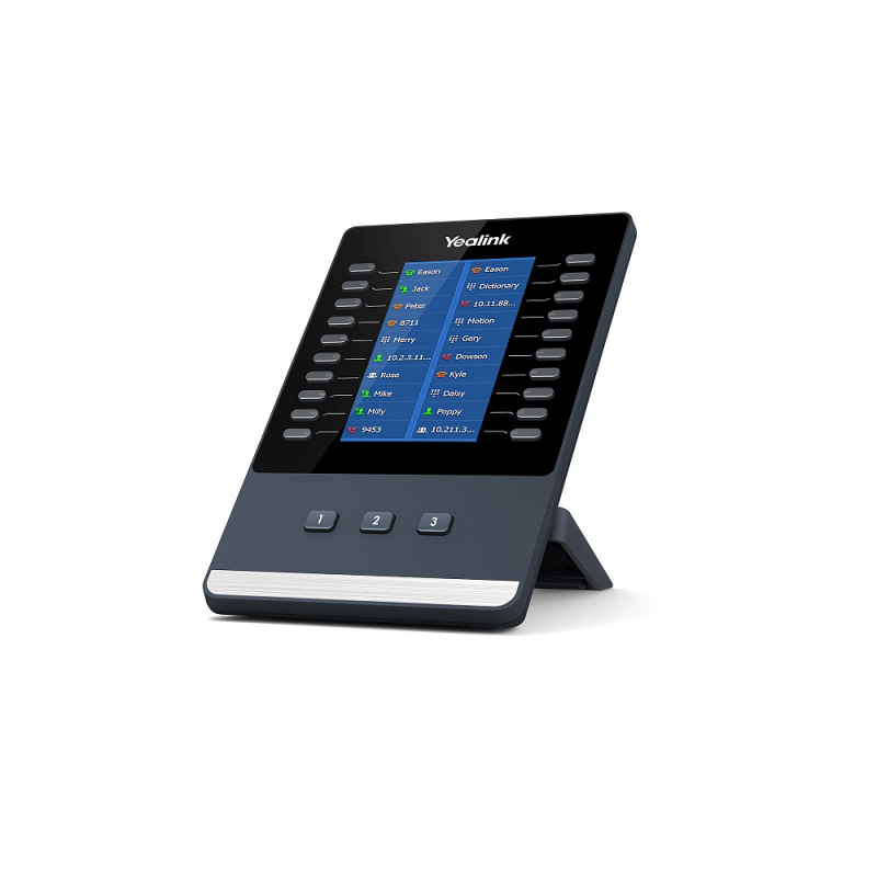 Yealink EXP43 — модуль расширения BLF-кнопок с цветным 4,3" LCD-дисплеем.