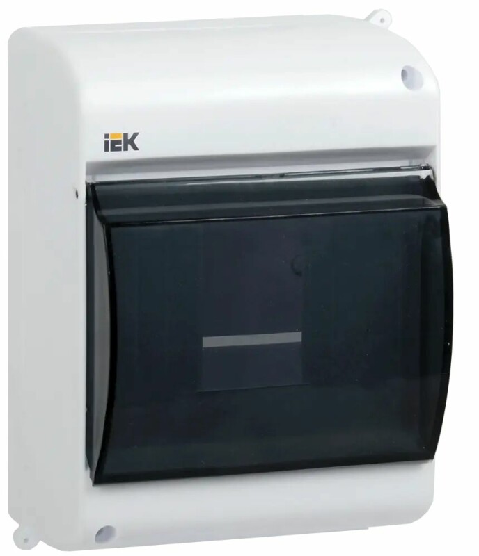 Корпус пластиковый КМПн 2/4 IP30 белый IEK KREPTA 3 MKP42-N-04-30-12