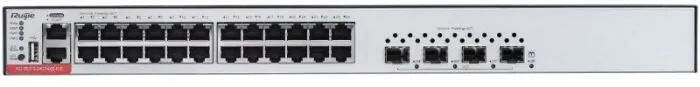 Коммутатор URSA URS-S5310-24GT4XS - управляемый уровня 2 с 24 Ethernet и 4 SFP+ портами. Без БП