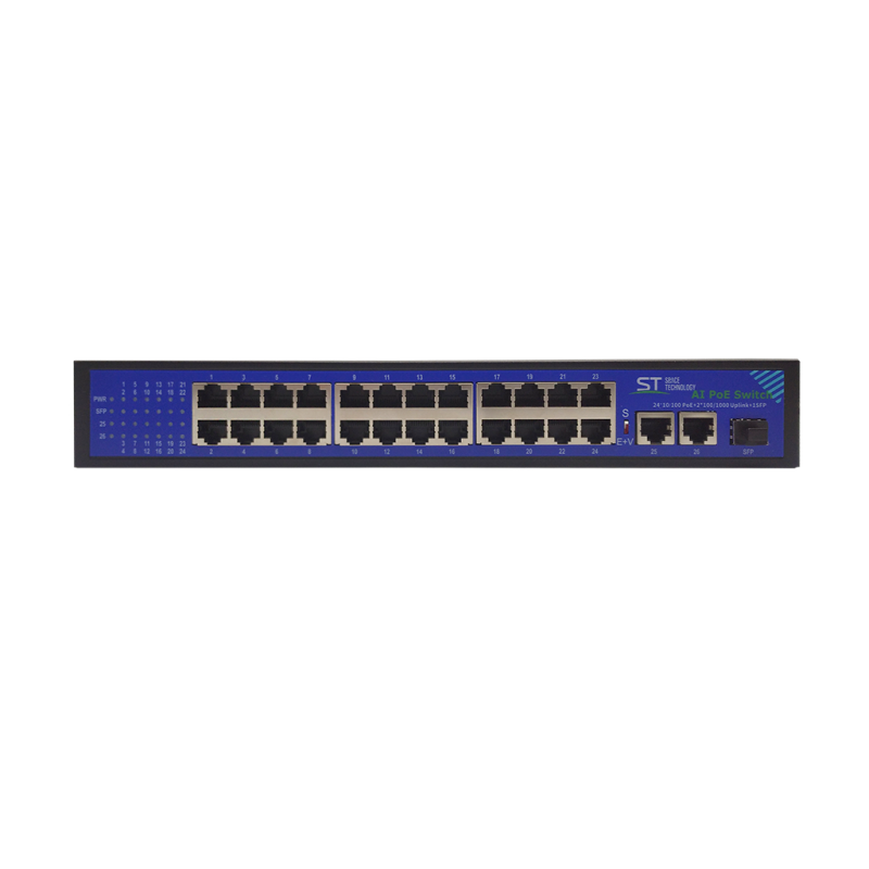 Коммутатор (источник питания) ST-S244POE (2G/1S/340W/A) PRO