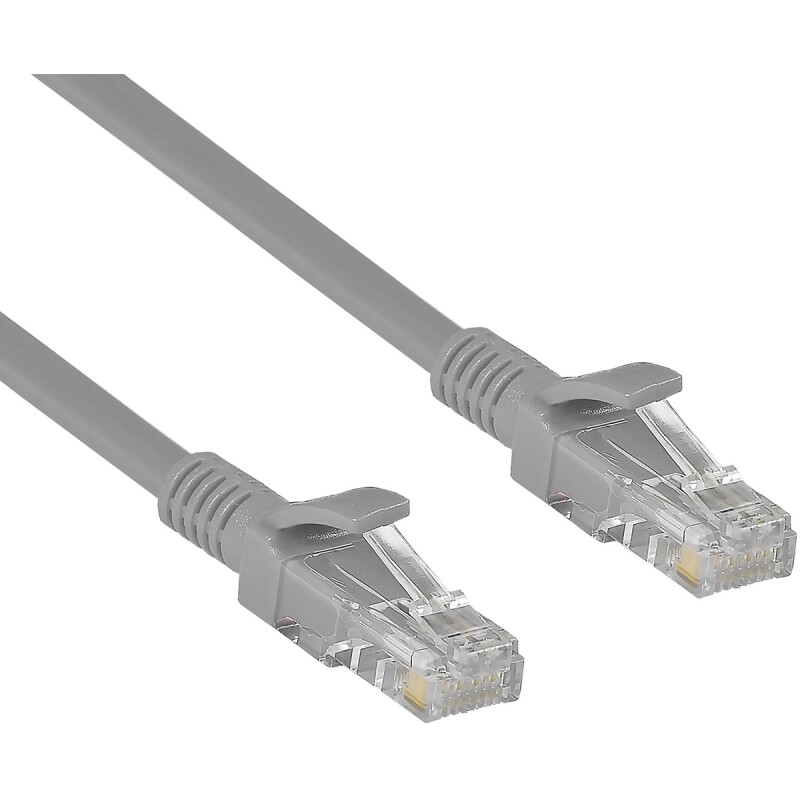 Патч-корд CCA ExeGate UTP-RJ45-RJ45-C6-1M-GY EX282025RUS