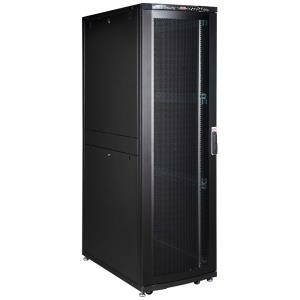 Шкаф Lande 42U 19''. серии DYNAmax Ш=600мм Г=1000мм, цв.черный LN-SR42U6010-BL-CFAA