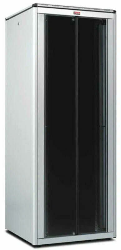 Шкаф серверный Lande 42U 19'' Ш=800мм Г=1000мм LN-FS42U8010-LG-EFAA-E-F