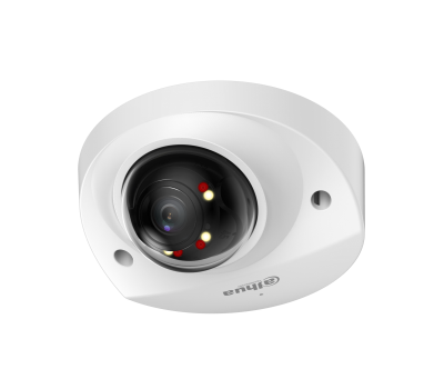 Уличная мини-купольная IP-видеокамера с ИИ DH-IPC-HDBW2449FP-AS-IL-0280B