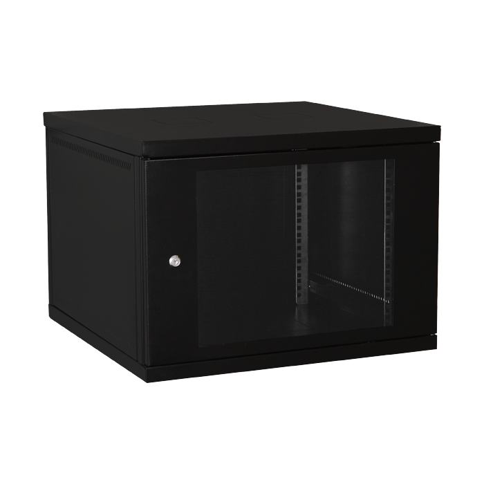 Шкаф настенный телекоммуникационный 9U 600*600 SUPRLAN ТВ-9U-0606-СР-9005 05-0105-B
