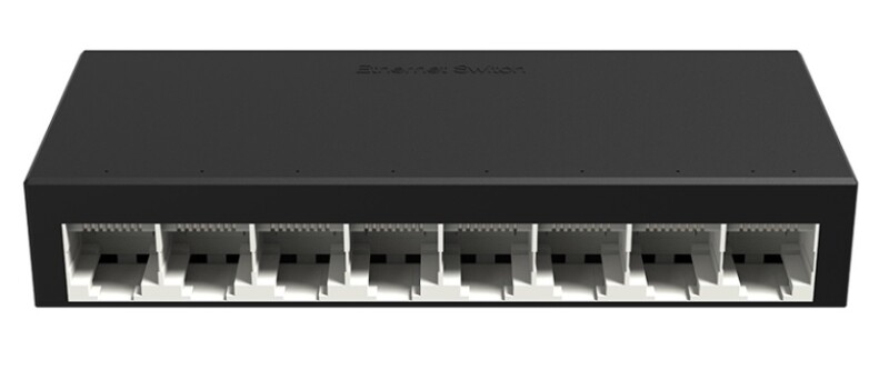 Коммутатор неуправляемый, 8х10/100Мбит/с, DC5V 1A NLS-118