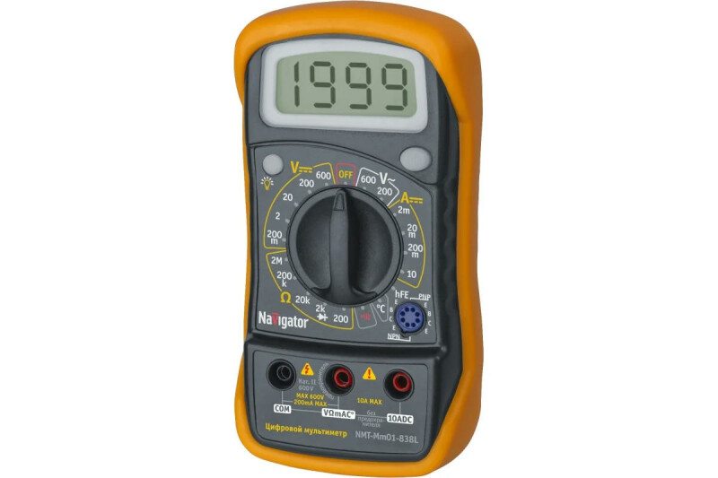Мультиметр Navigator NMT-Mm01-838L 82429