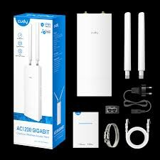 Уличная Wi-Fi Mesh точка доступа Cudy AP1300 Outdoor АC1200 двухполосный Wi-Fi (2,4Ггц / 5Ггц).