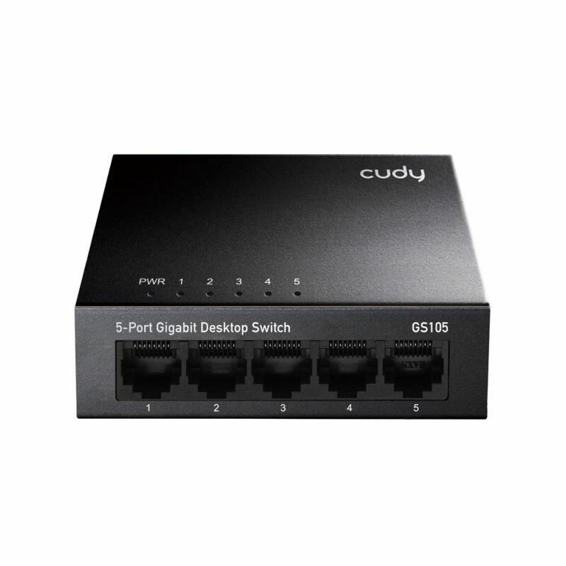 Коммутатор Cudy GS105 5 портов, 100/1000 Мбит/сек, неуправляемый