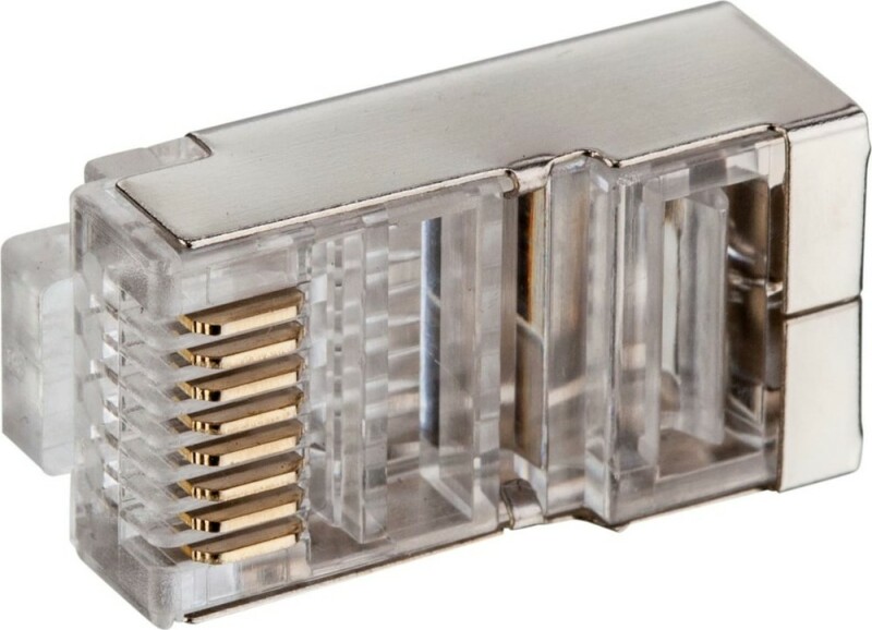 Коннектор RJ-45 8p8c cat. 6, экранированный CN-8P8C-C6-SH-TWCS
