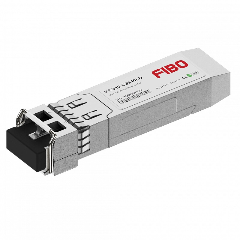 FIBO FT-S10-C4980LD CWDM SFP+ модуль, 10 G, 80 км, TX 1490нм, LC, DDM