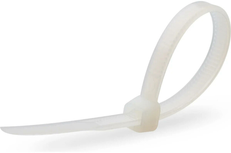 Нейлоновые стяжки FORTISFLEX КСС 3х100 мм белый 100 штук 49391