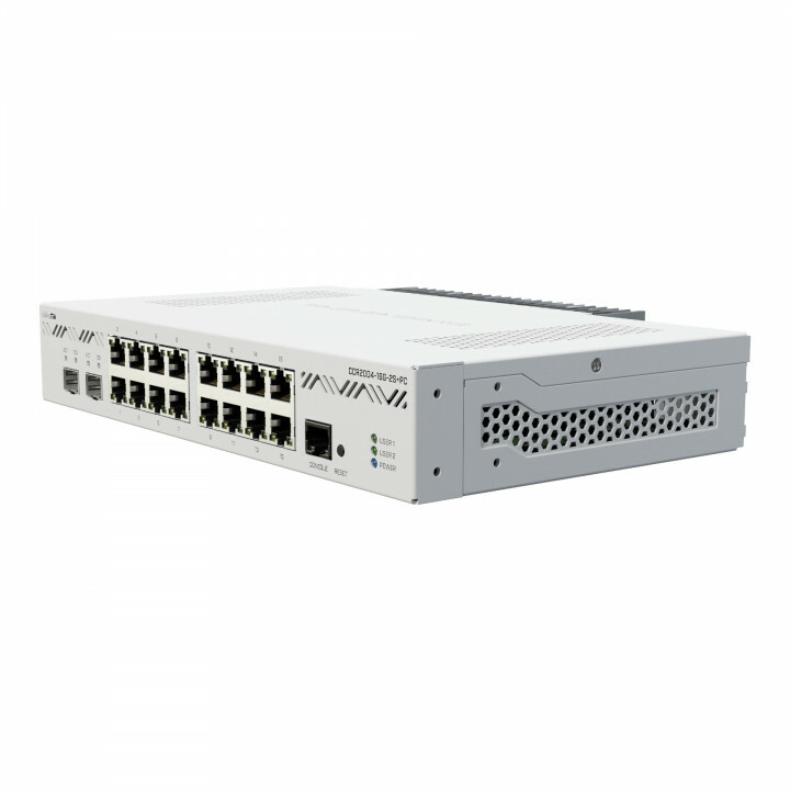 Маршрутизатор MikroTik CCR2004-16G-2S+PC 16*1Gbit RJ45, 2*10Gbit SFP+