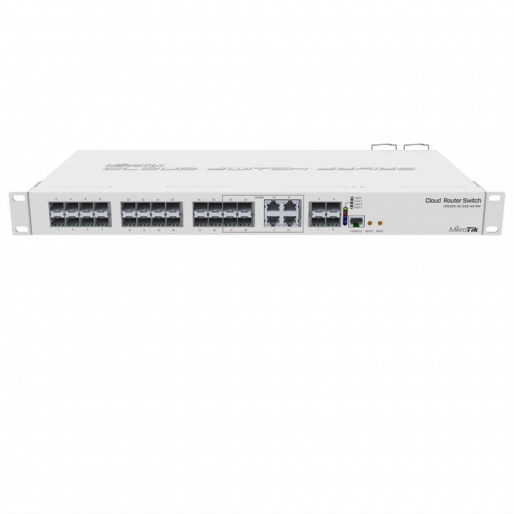 Управляемый коммутатор 3 уровня MikroTik CRS328-4C-20S-4S+RM