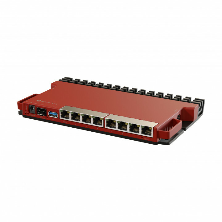 Маршрутизатор MikroTik L009UiGS-RM 8*1Gbit, 1*SFP 2.5Gbit
