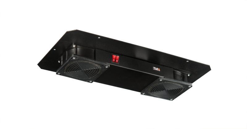 Вентиляторный блок TLK для шкафов серии TWM, TWC-R, TFR-R TLK-FAN2-F-BK