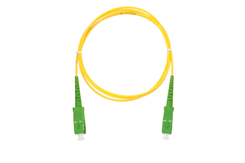 Патчкорд SC/APC-SC/APC SM (9/125) simplex 2м 2мм